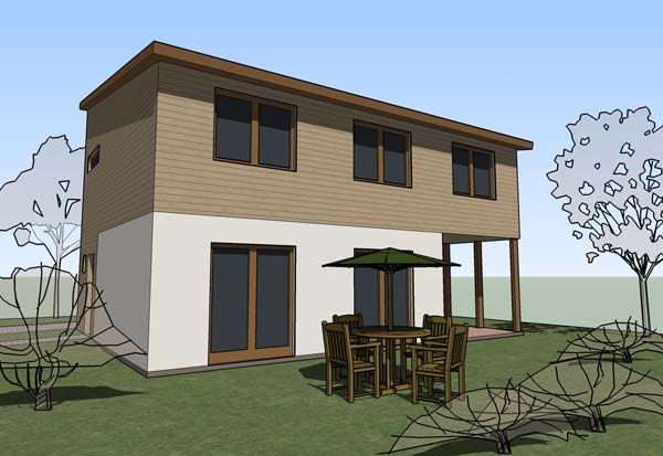 Ukázka návrhu formou vizualizace architektury nebo designu