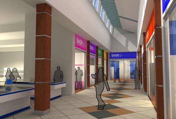 Ukázka návrhu formou vizualizace architektury nebo designu