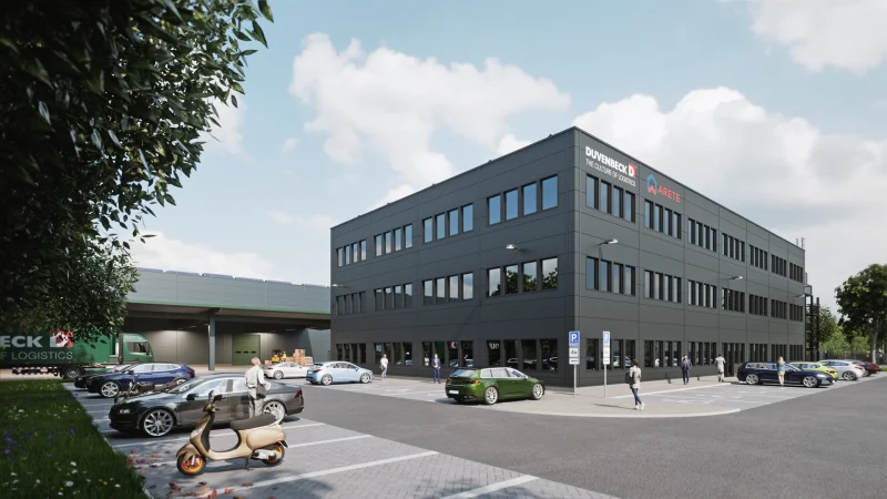 3D vizualizace administrativní budovy areálu Duvenbeck